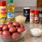 Oven Roasted Parmesan Potatoes Recipe