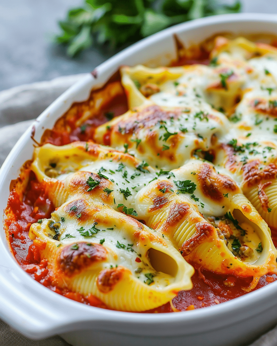 Stuffed Shells Recipe – Easy, Cheesy, and Delicious Italian Comfort Food
