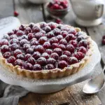 Cranberry Curd Tart Recipe – A Beautiful, Tangy, and Buttery Dessert