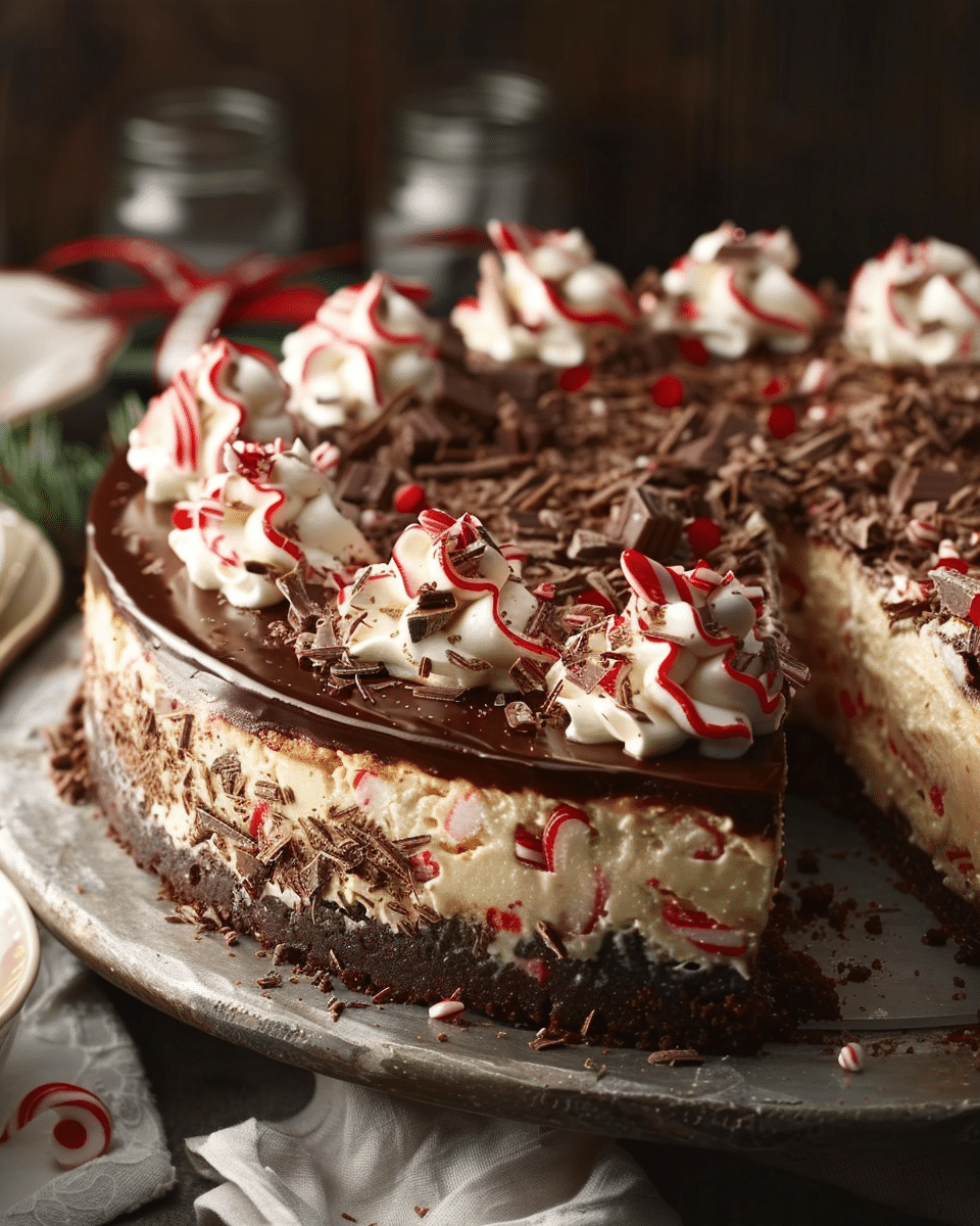 Chocolate Peppermint Cheesecake Recipe: A Rich and Creamy Holiday Dessert